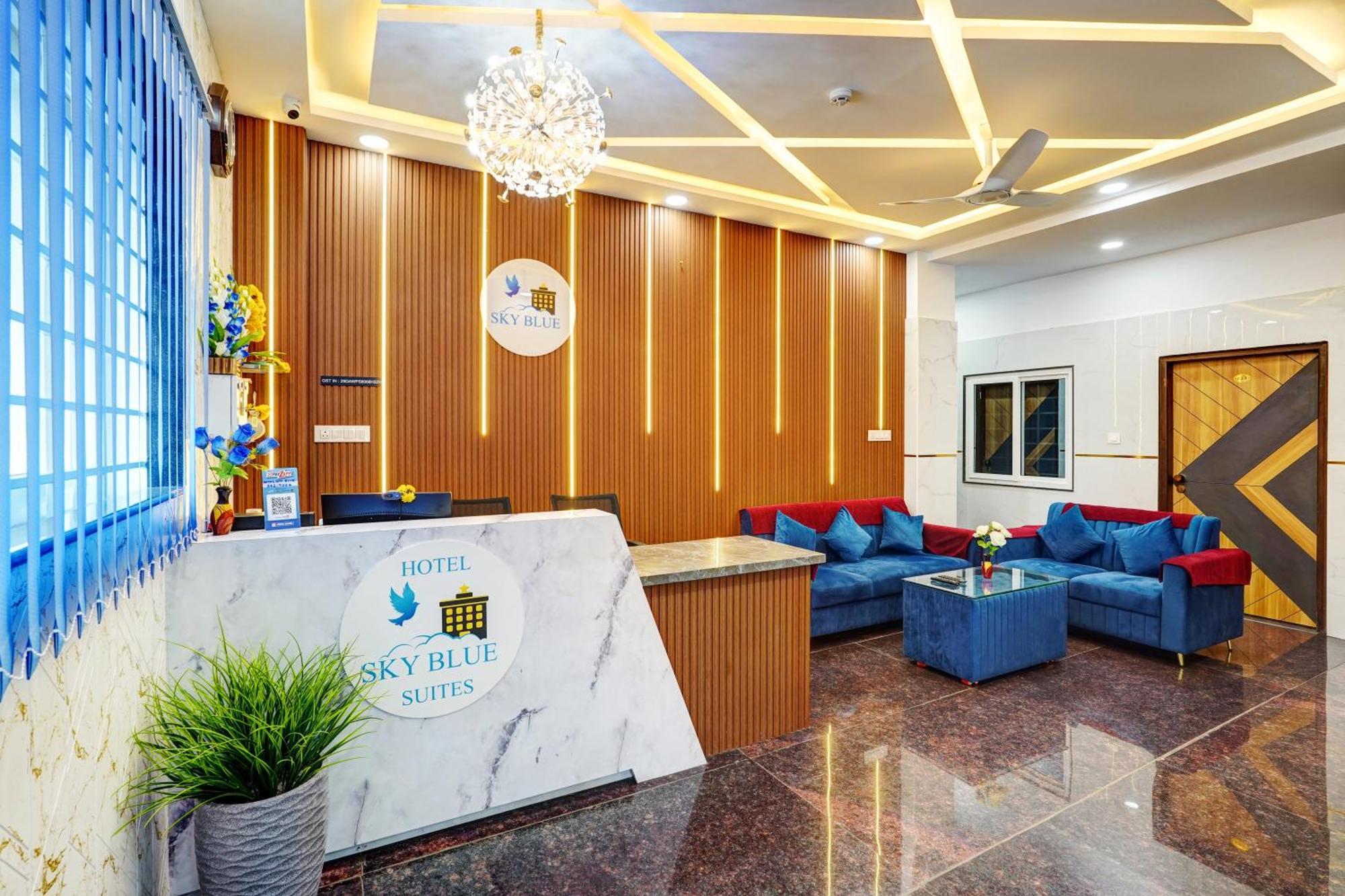 Hotel Sky Blue And Suites Bangalore Exterior foto
